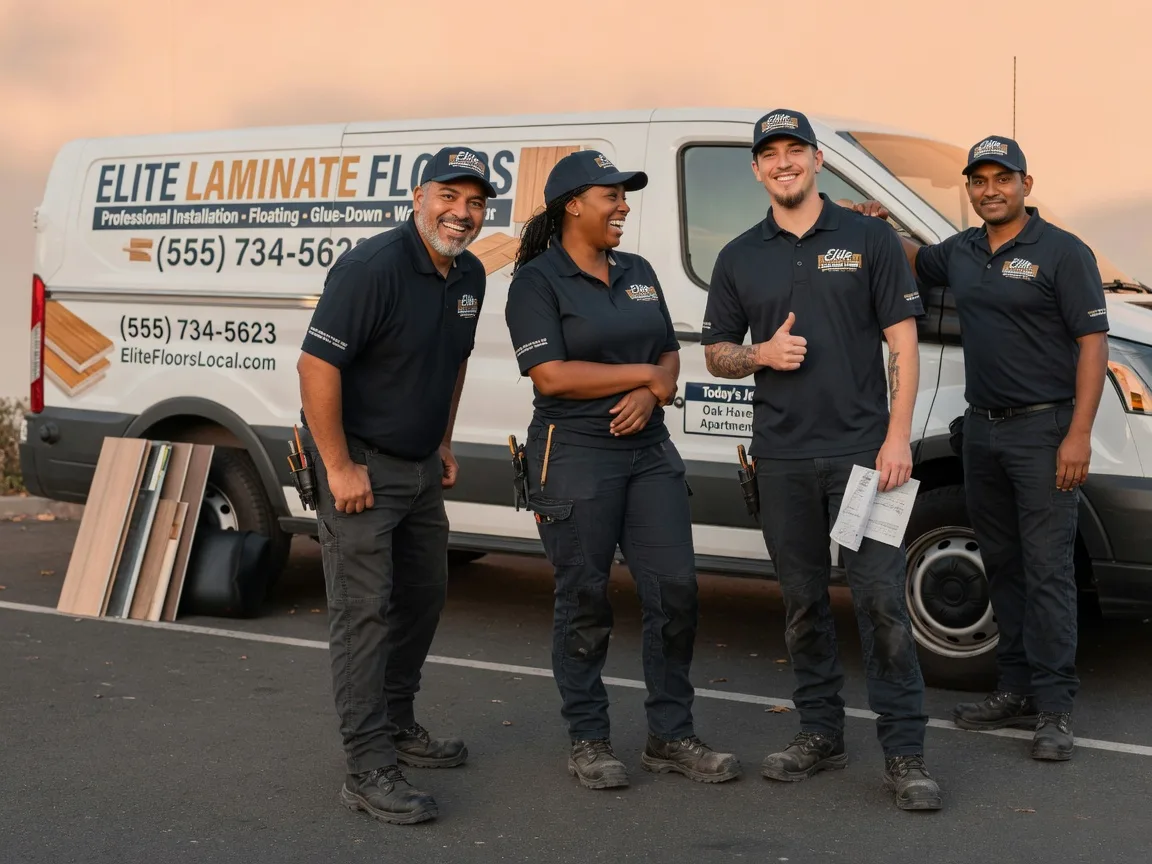 Laminate flooring installation company in Cummings, ND